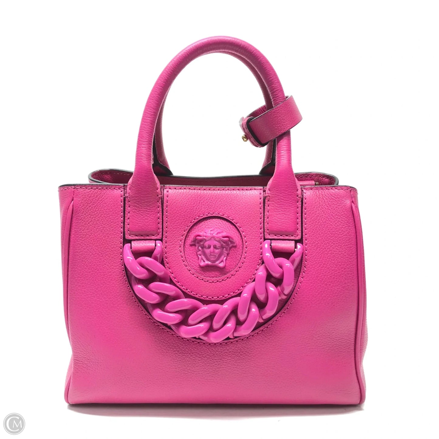 Handbag Luxury Designer By Versace, Size: Small