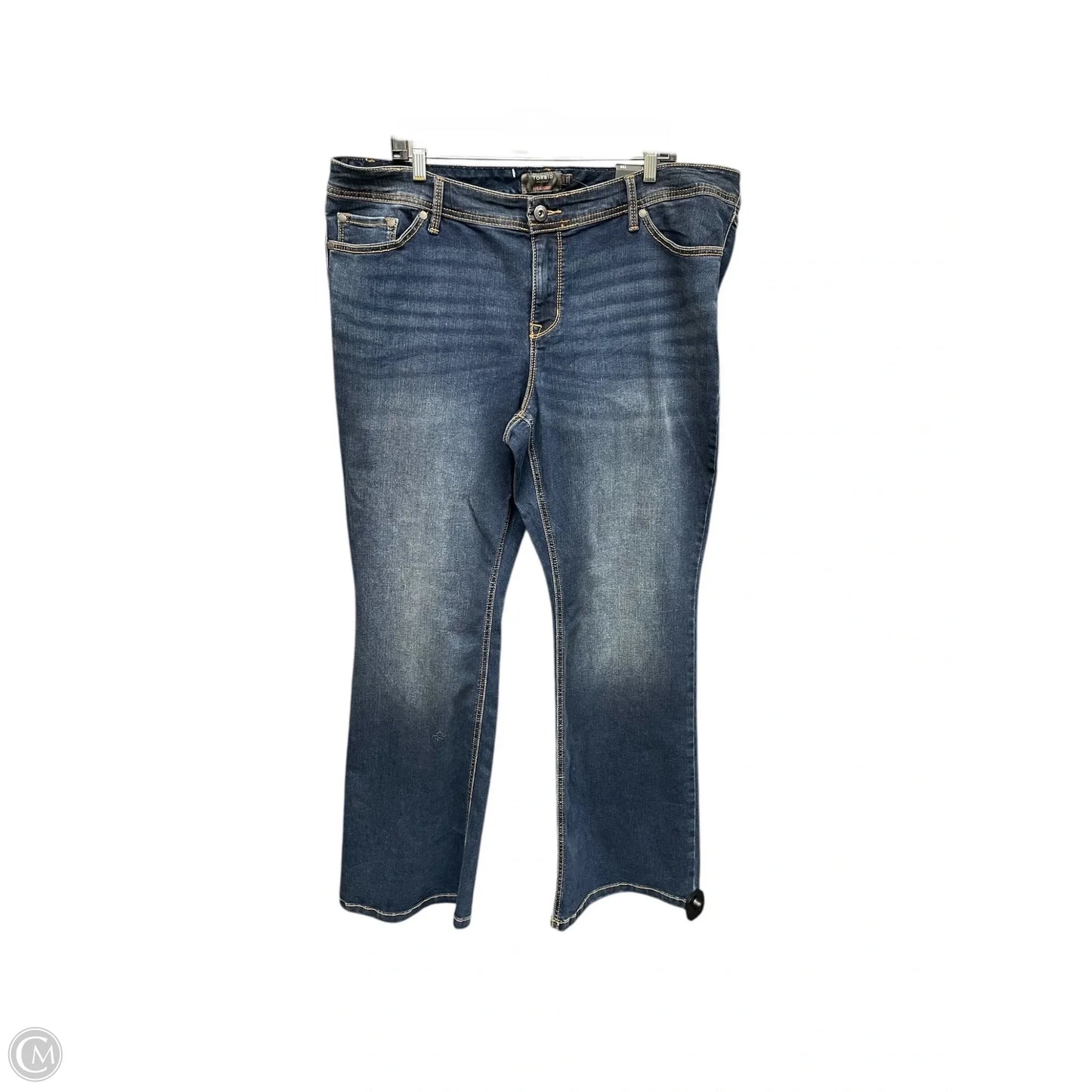 Jeans Boot Cut By Torrid In Blue Denim, Size: 20