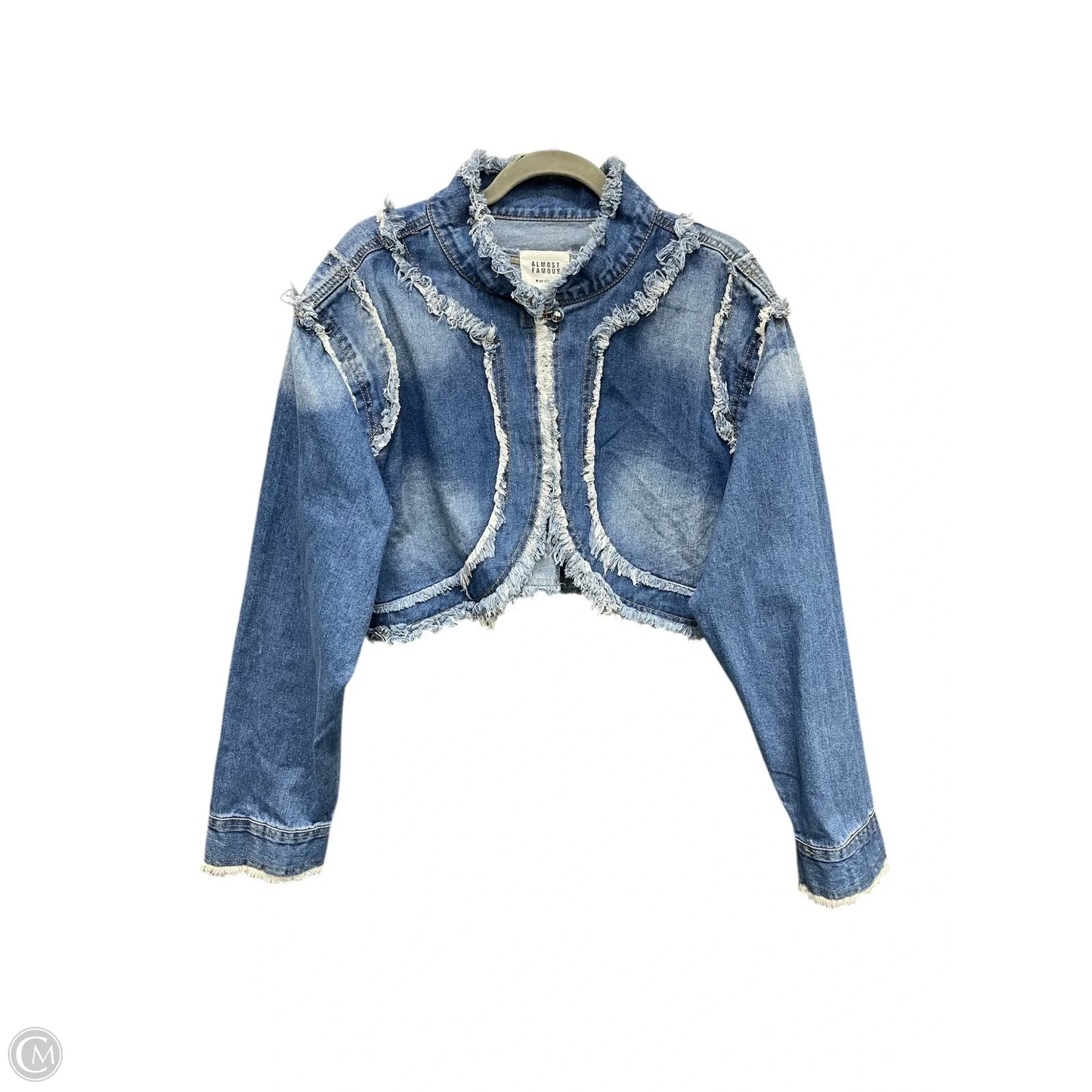 Bolero By Almost Famous In Blue Denim, Size: 3x