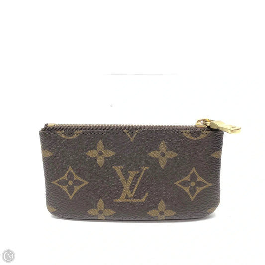 Coin Purse Luxury Designer By Louis Vuitton, Size: Small