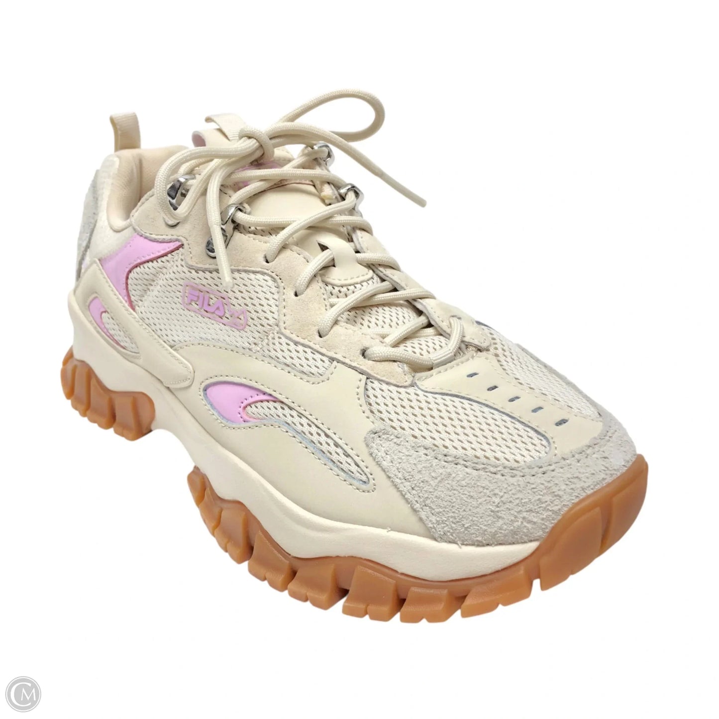 Shoes Sneakers By Fila In Beige, Size: 10