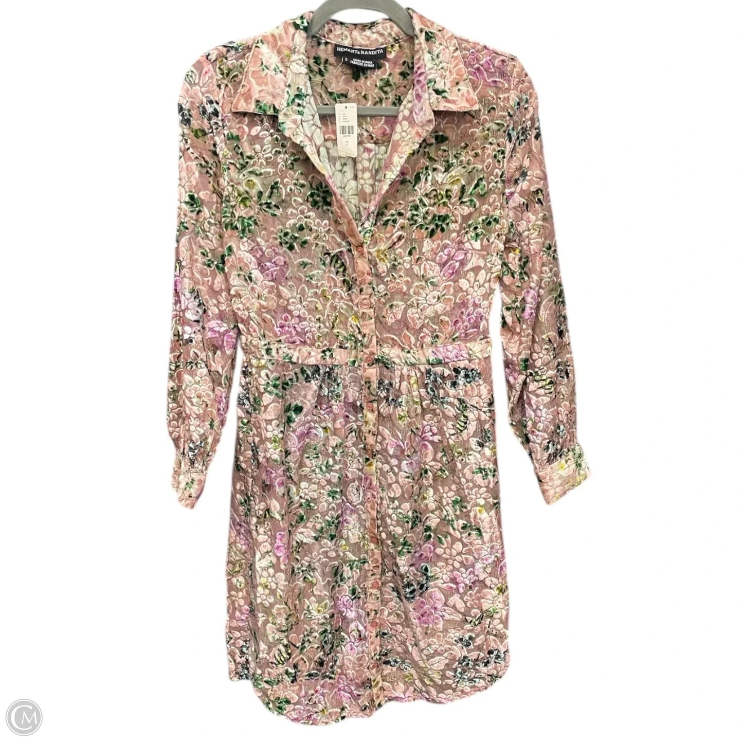 Dress Casual Short By Anthropologie In Purple, Size: S