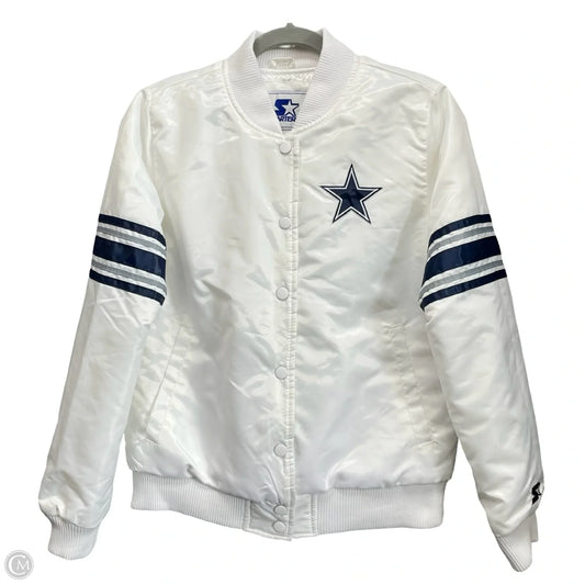 Jacket Other By Cmb In Blue & White, Size: S