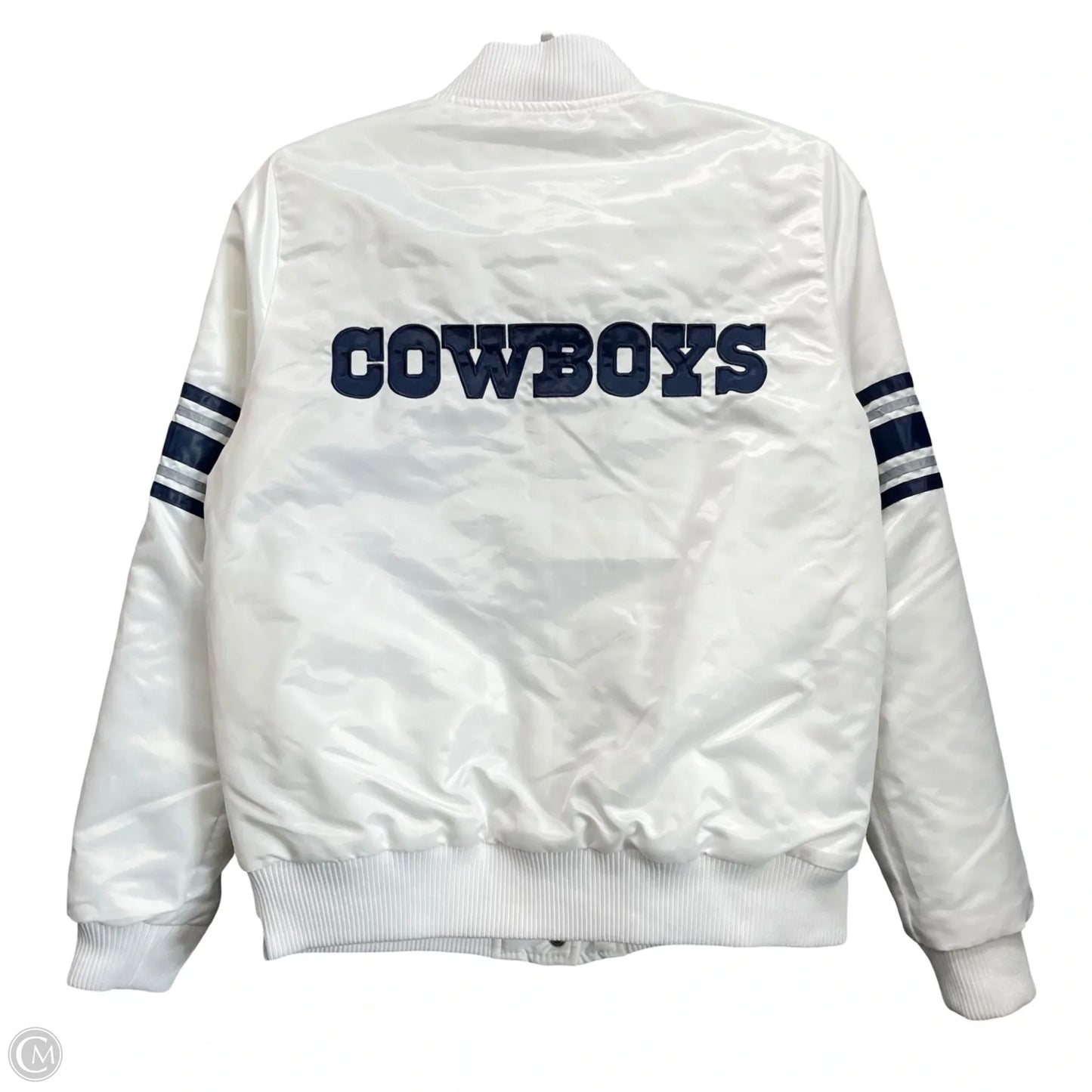 Jacket Other By Cmb In Blue & White, Size: S