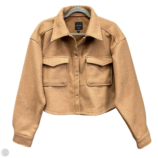 Jacket Other By Love Tree In Brown, Size: L
