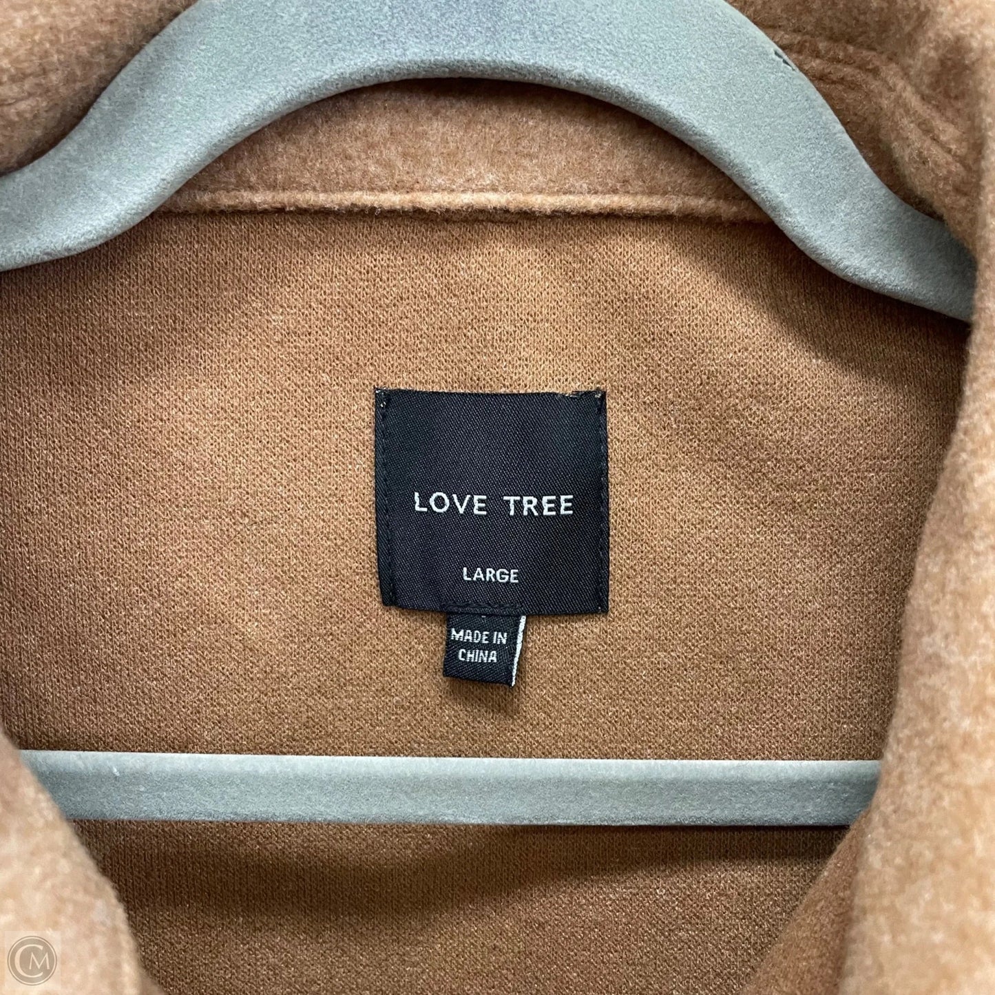 Jacket Other By Love Tree In Brown, Size: L