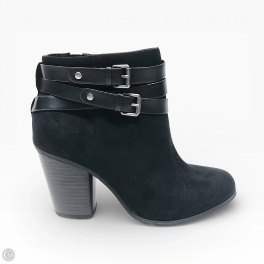 Boots Ankle Heels By Torrid In Black, Size: 8