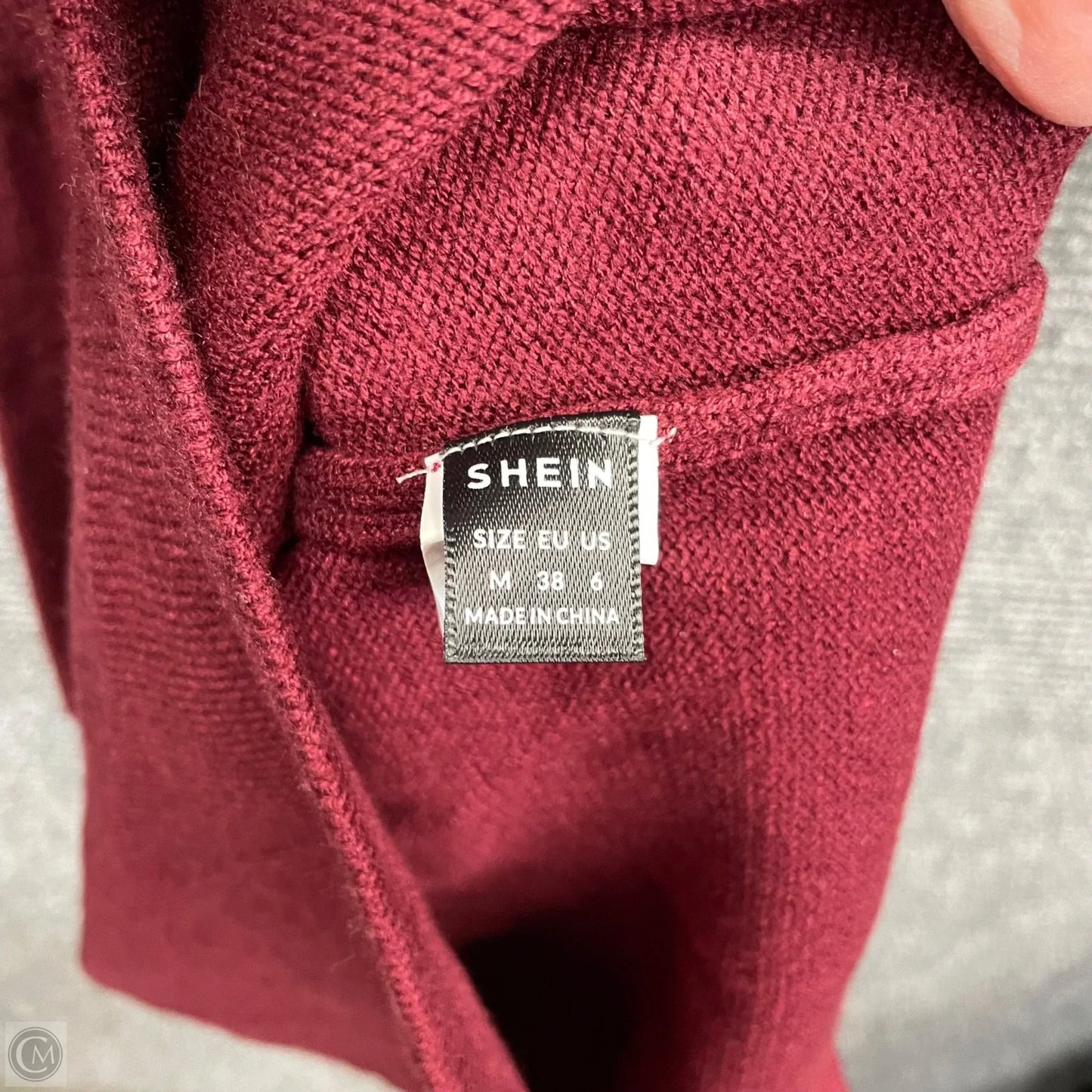 Dress Sweater By Shein In Red, Size: 6