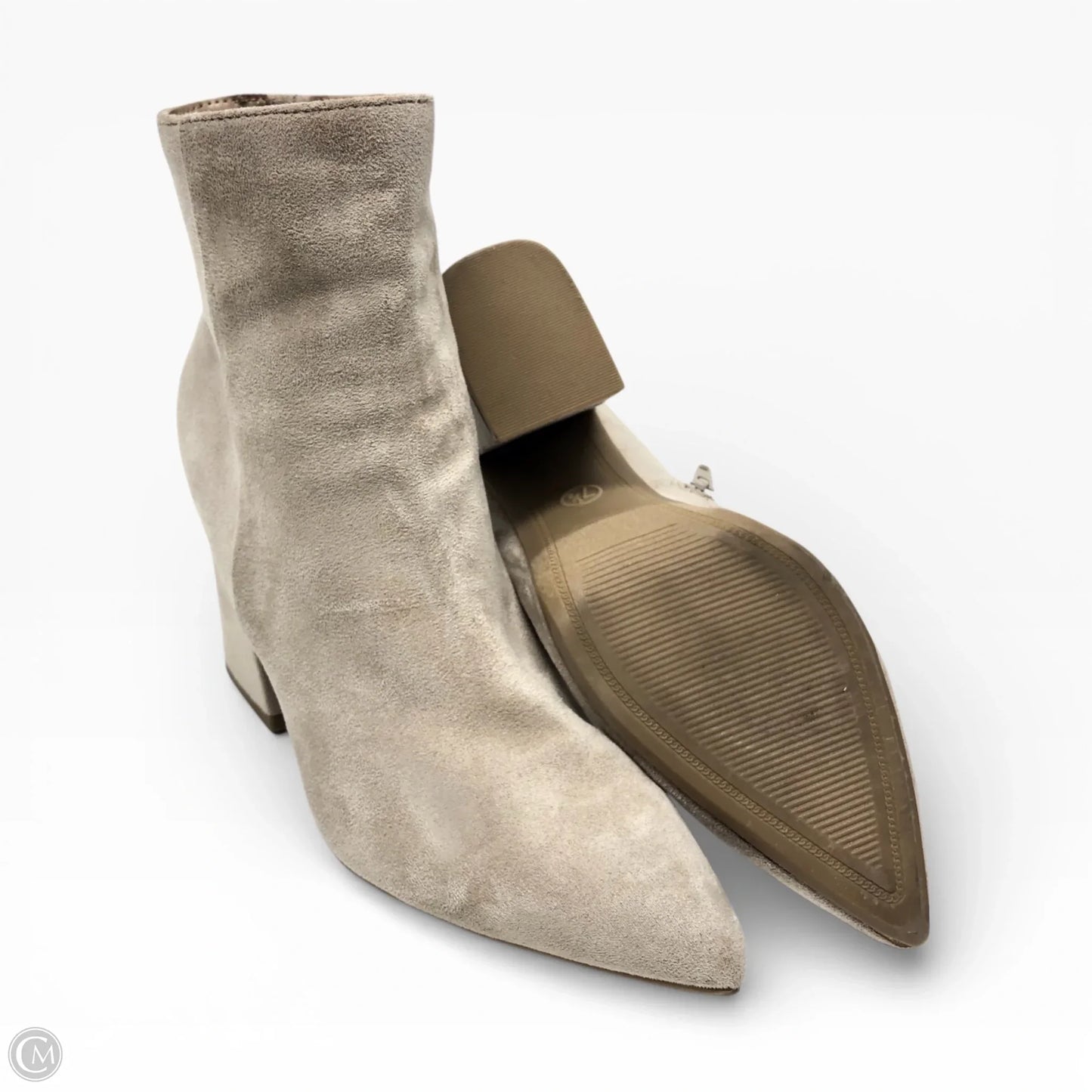 Boots Ankle Heels By A New Day In Taupe, Size: 7.5