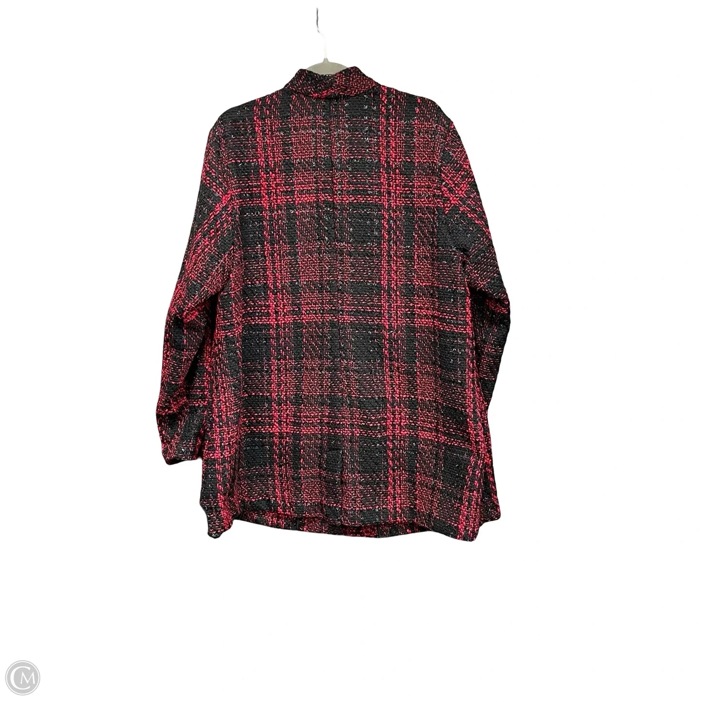 Blazer By Lane Bryant In Black & Red, Size: 20