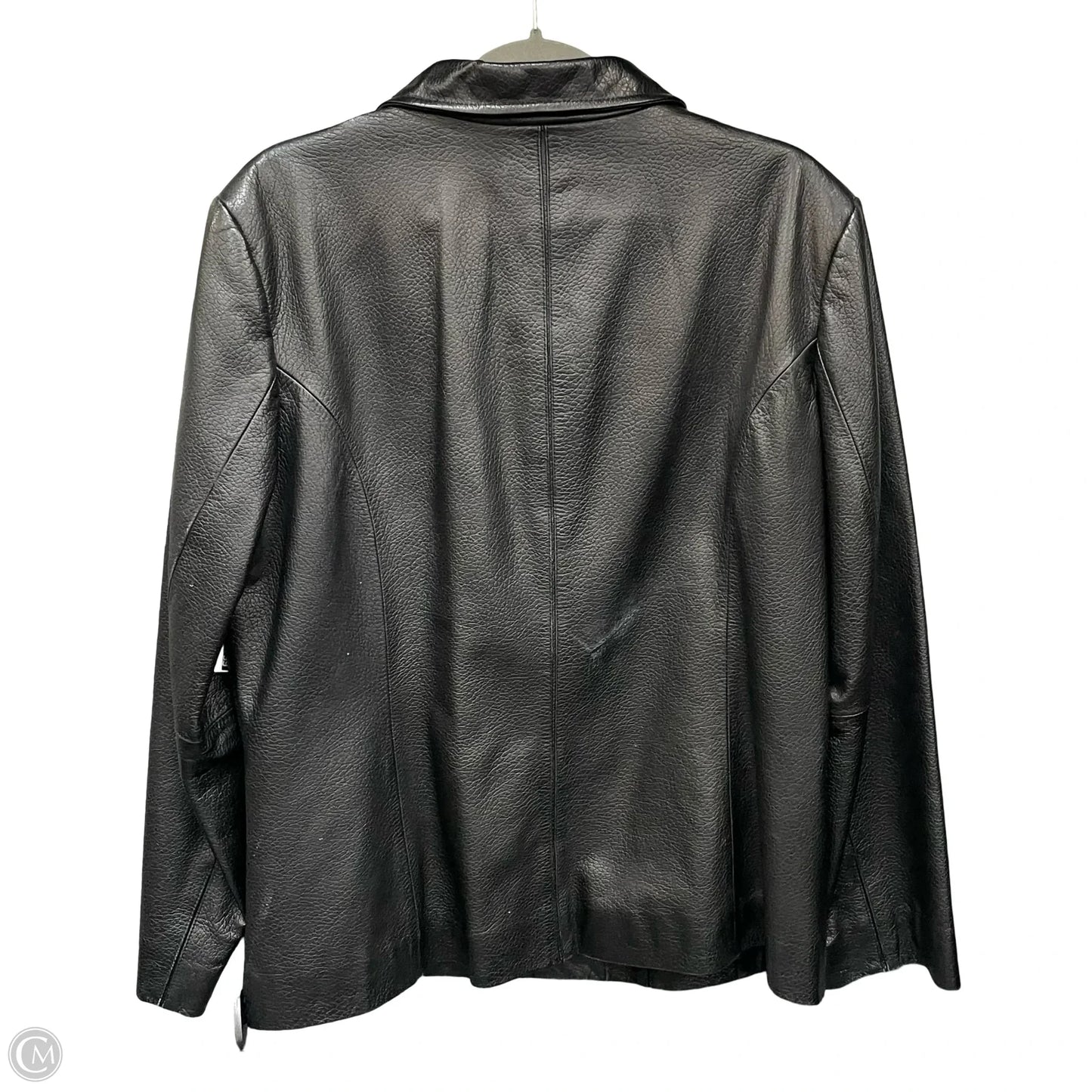 Jacket Leather By Preston And New York In Black, Size: Xl