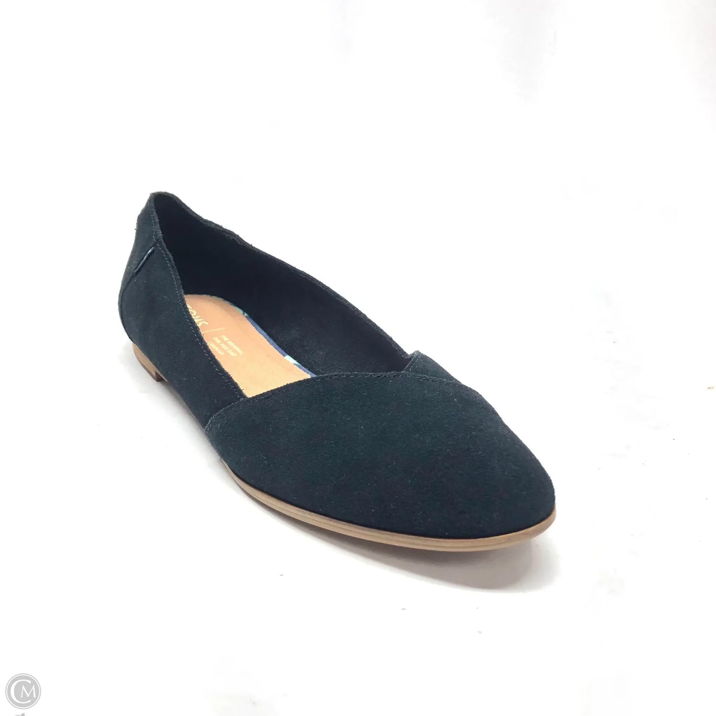 Shoes Flats By Toms In Black, Size: 9