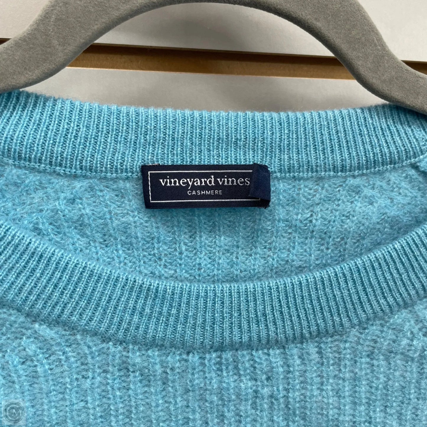 Sweater Cashmere By Vineyard Vines In Blue, Size: M