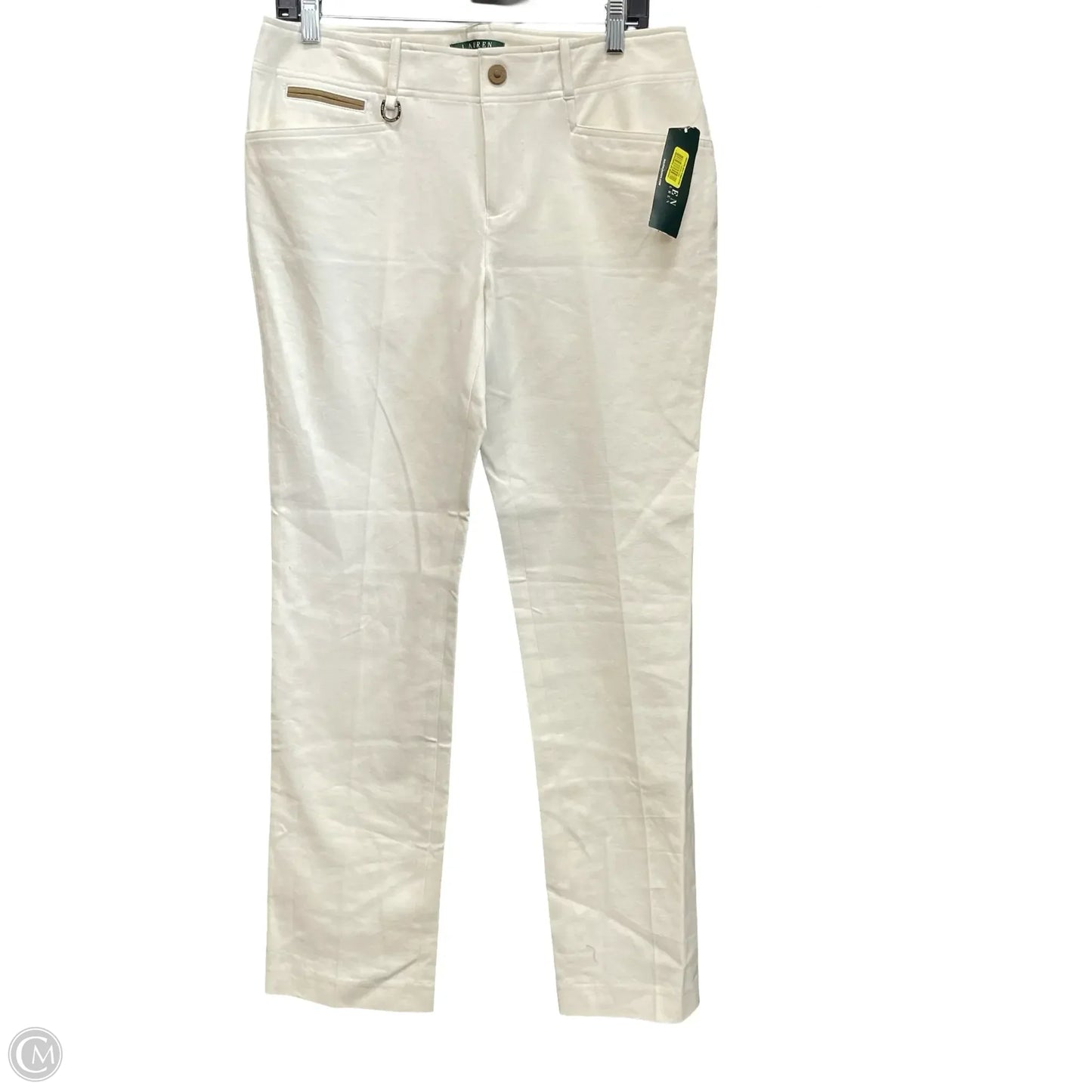 Pants Dress By Lauren By Ralph Lauren In Cream, Size: 8