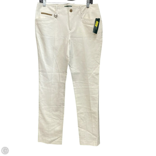 Pants Dress By Lauren By Ralph Lauren In Cream, Size: 8