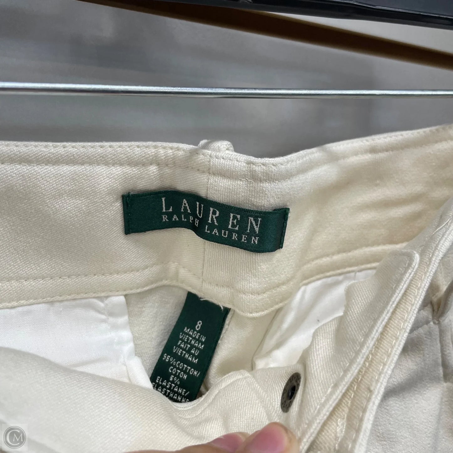 Pants Dress By Lauren By Ralph Lauren In Cream, Size: 8