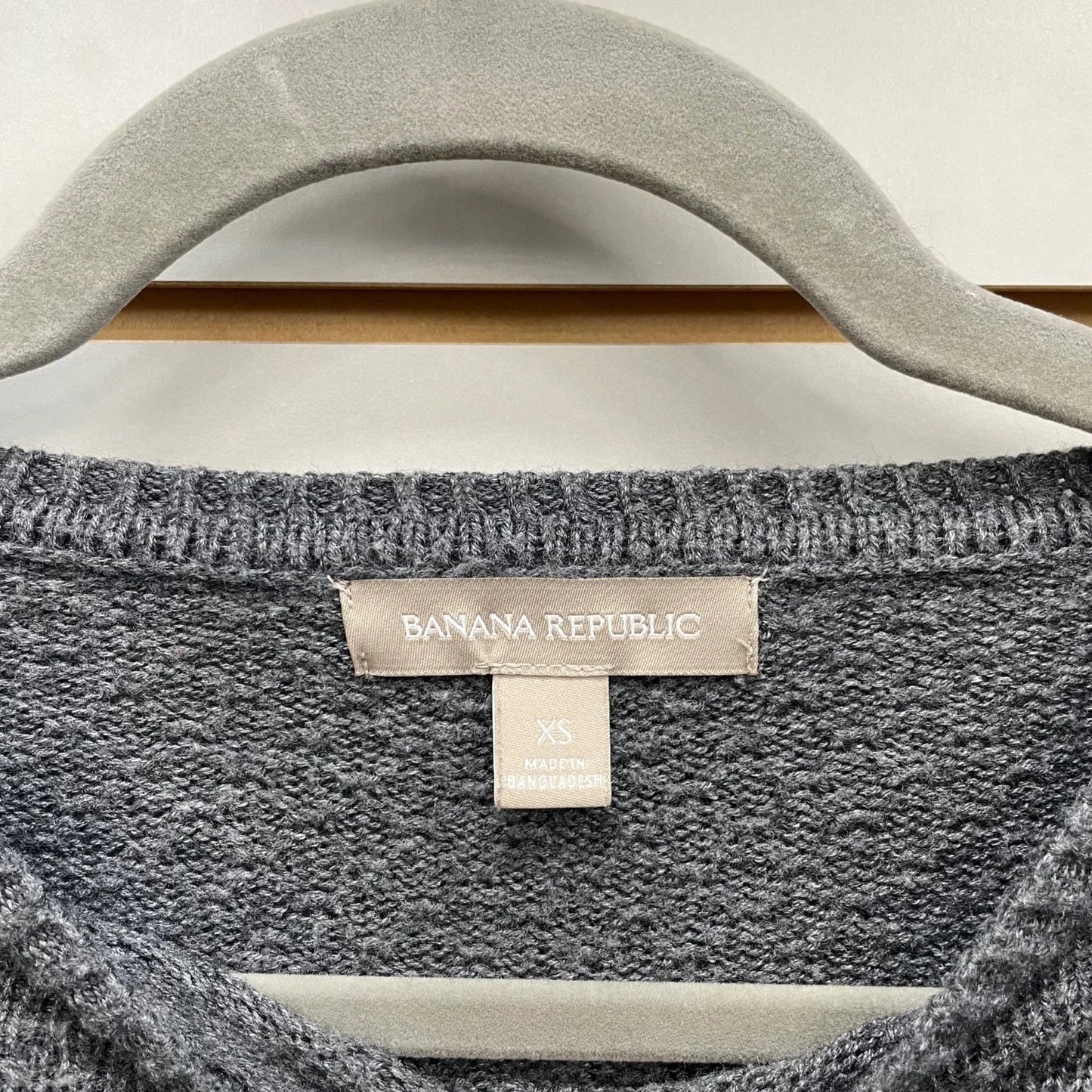 Sweater By Banana Republic In Grey, Size: Xs