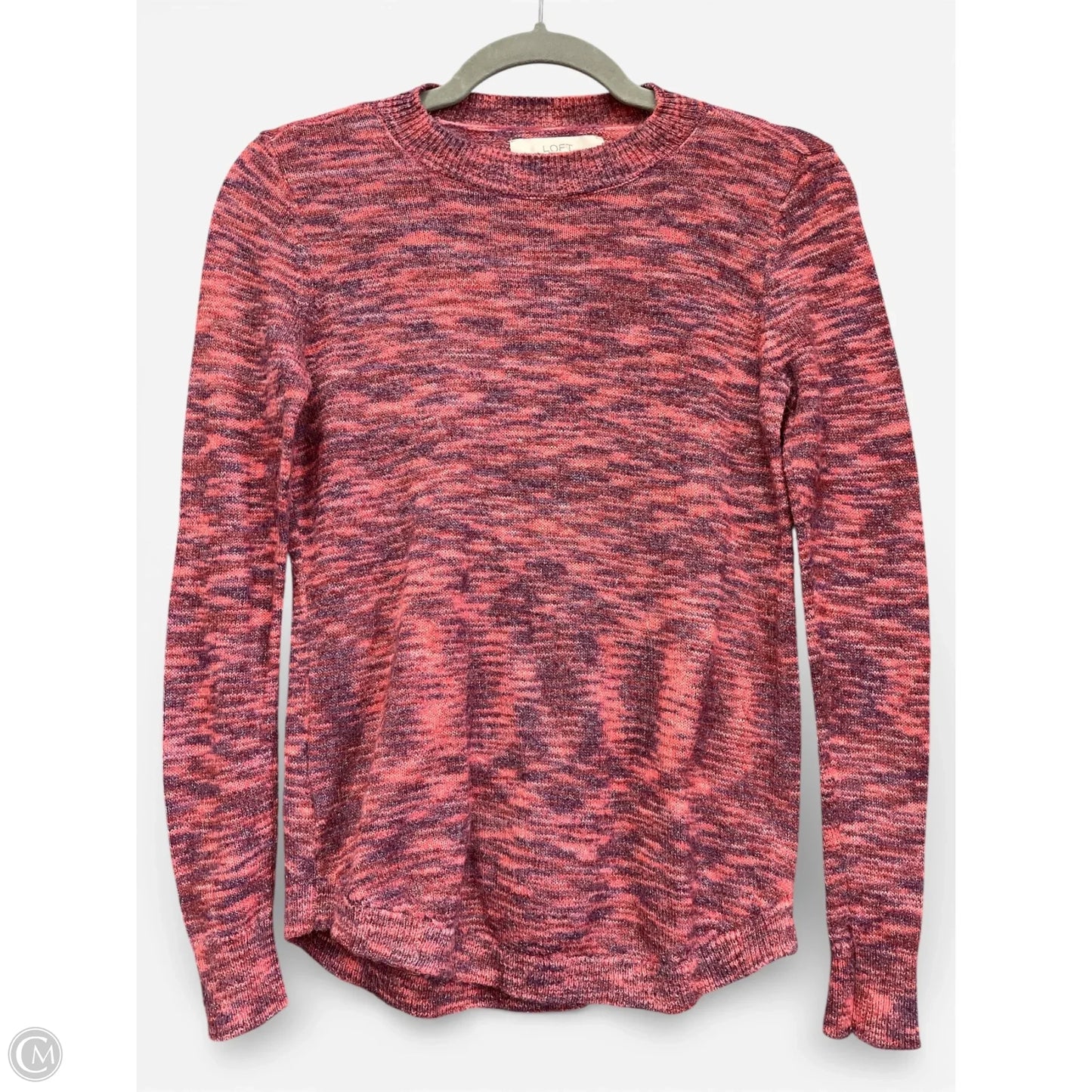 Sweater By Loft In Red, Size: Xs