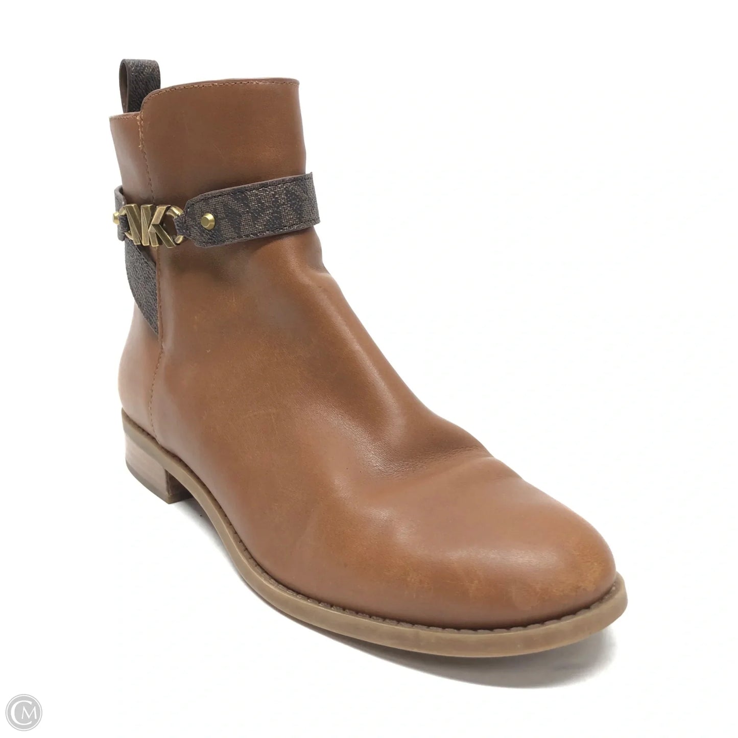 Boots Leather By Michael By Michael Kors In Brown, Size: 7