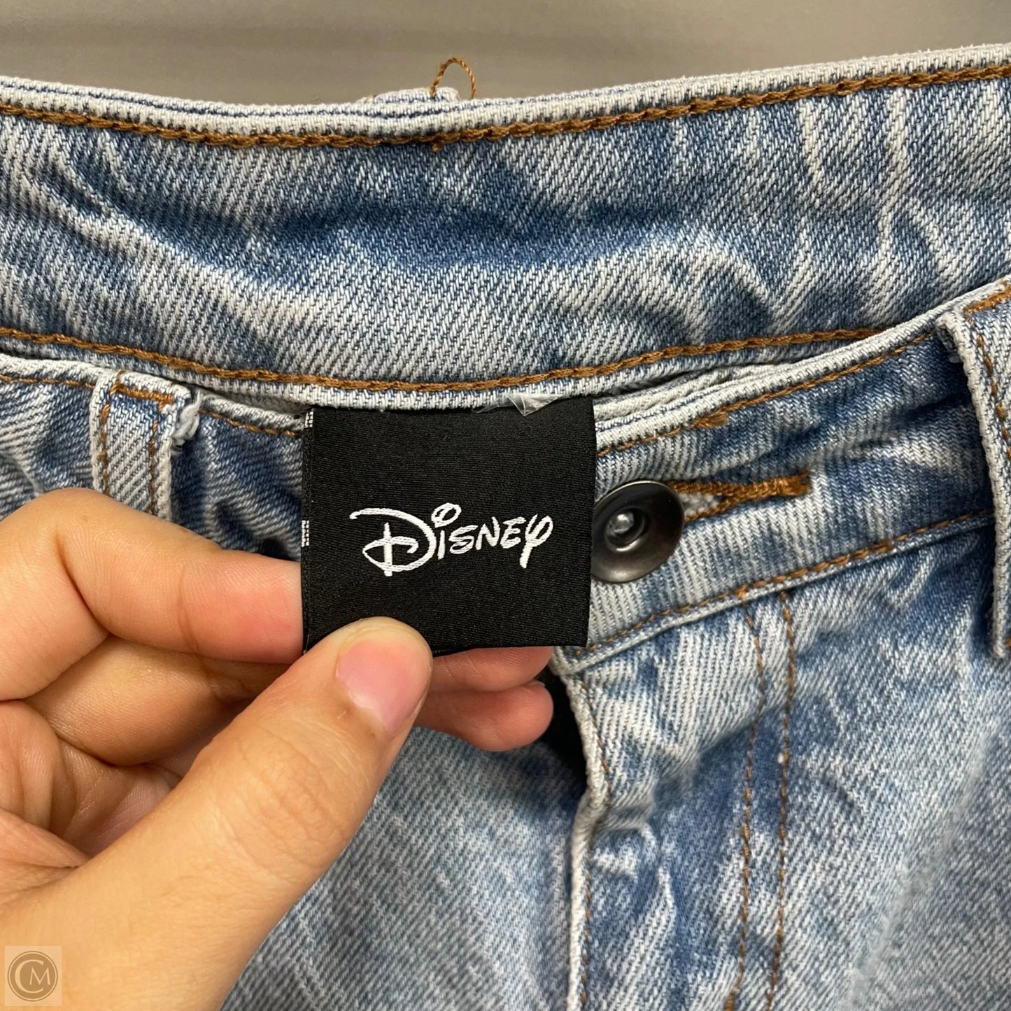 Jeans Skinny By Disney In Blue Denim, Size: 0