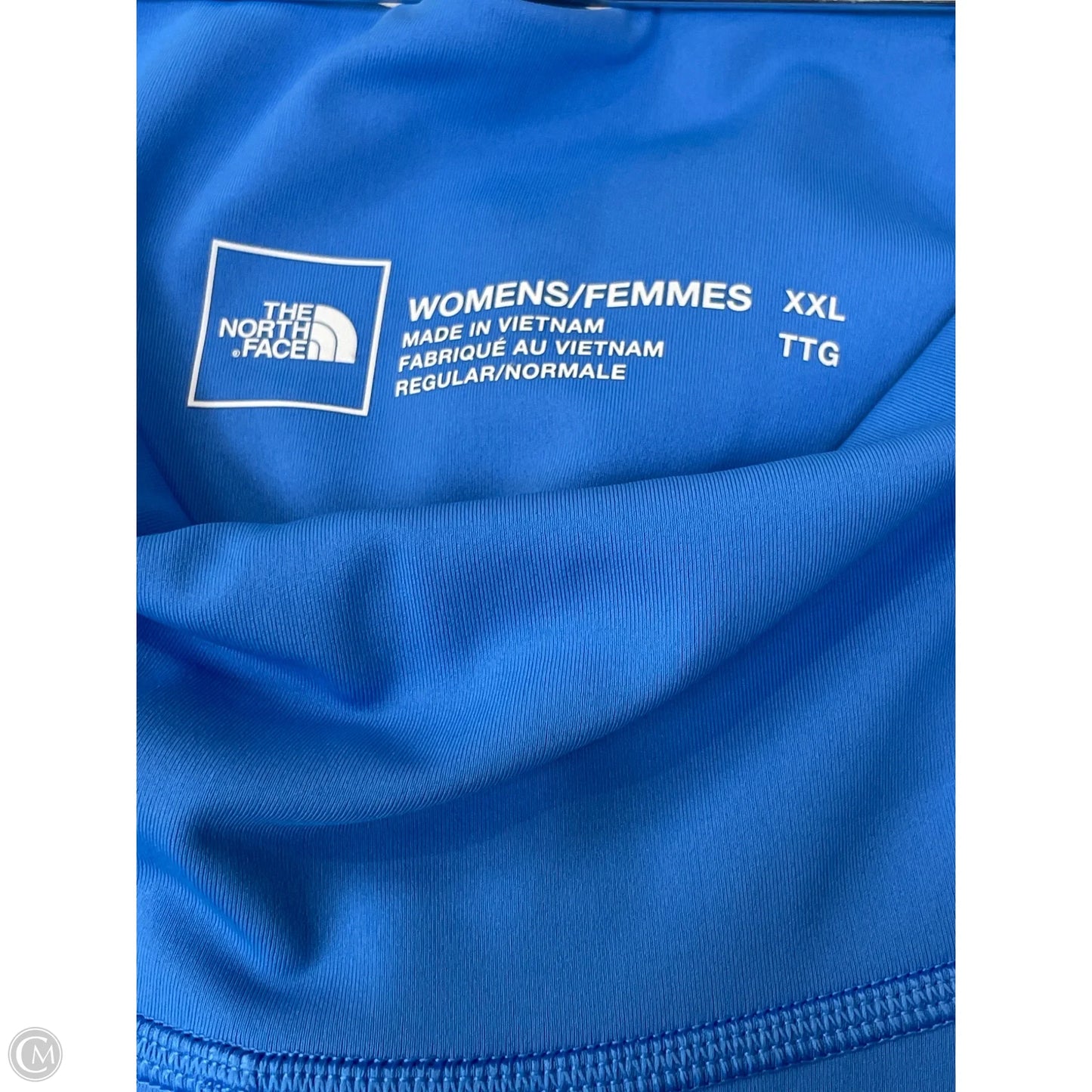 Athletic Leggings By The North Face In Blue, Size: Xxl