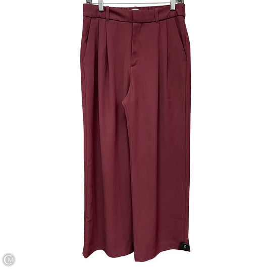 Pants Wide Leg By Gap In Maroon, Size: 6