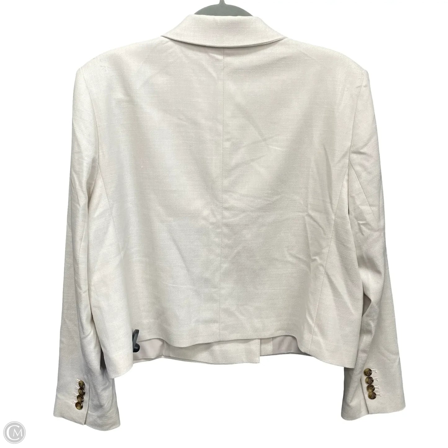 Blazer By Ann Taylor In Beige, Size: 12