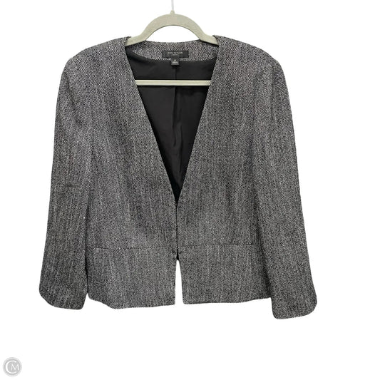 Blazer By Ann Taylor In Black, Size: 16