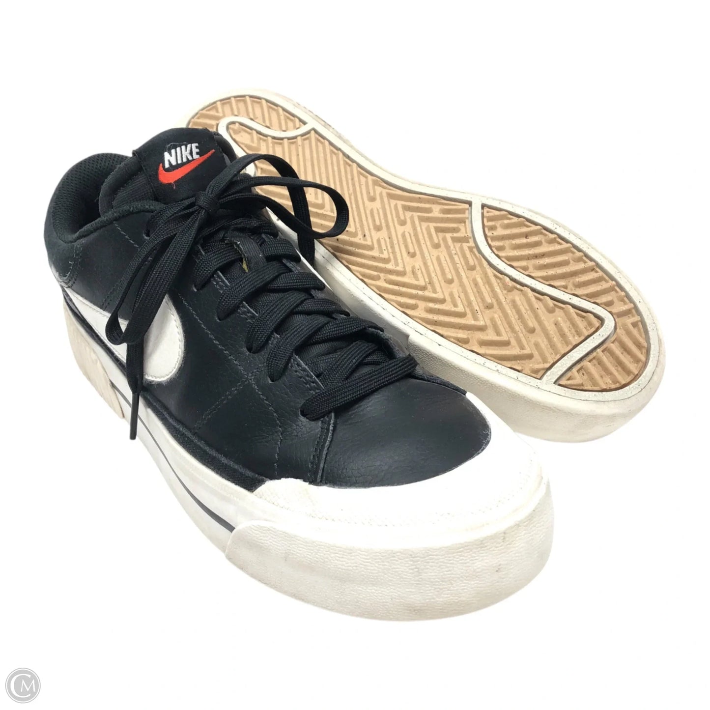 Shoes Sneakers By Nike In Black, Size: 9