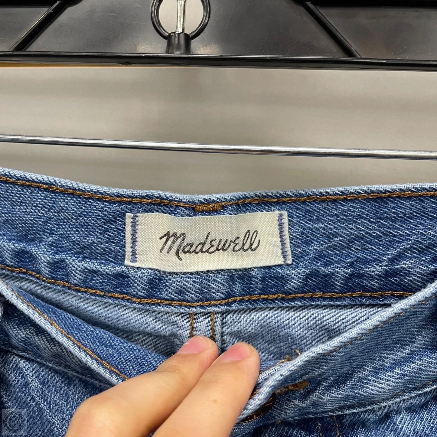 Jeans Boyfriend By Madewell In Blue Denim, Size: 12