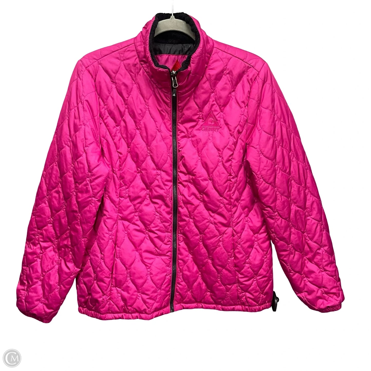 Jacket Puffer & Quilted By Gerry In Pink, Size: L