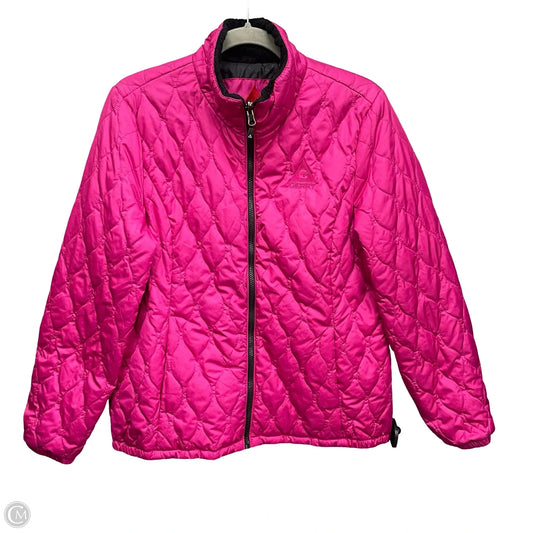 Jacket Puffer & Quilted By Gerry In Pink, Size: L