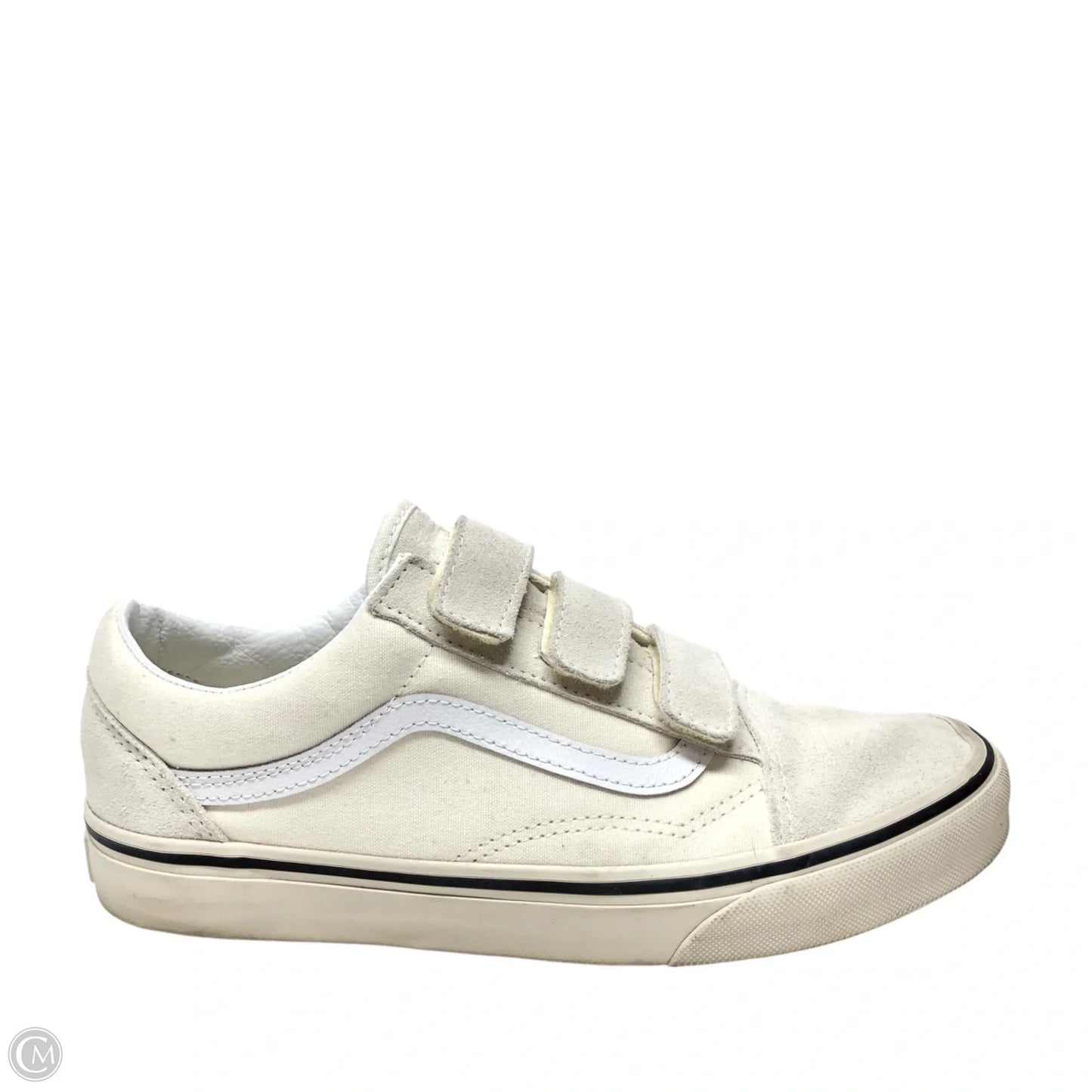 Shoes Sneakers By Vans In White, Size: 9