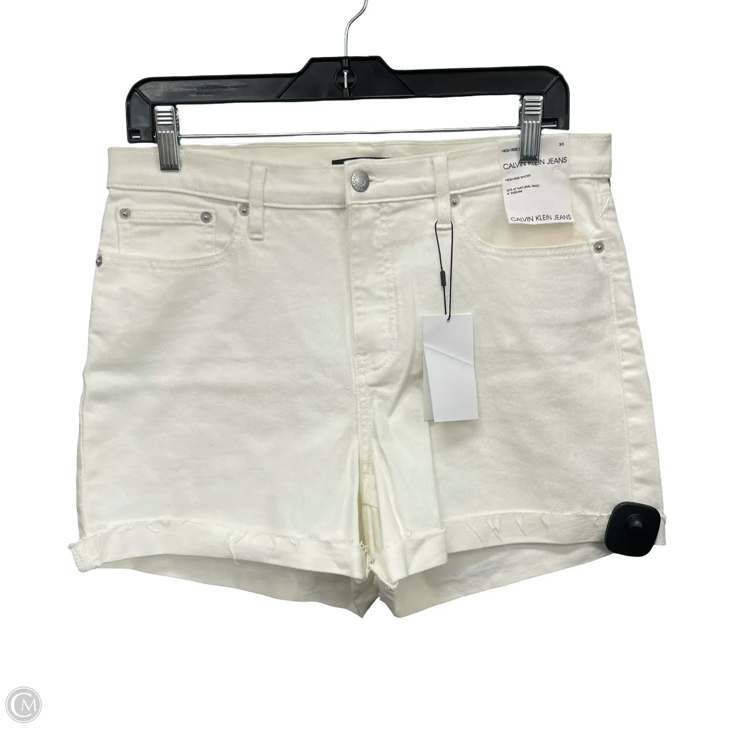 Shorts By Calvin Klein In White, Size: 10