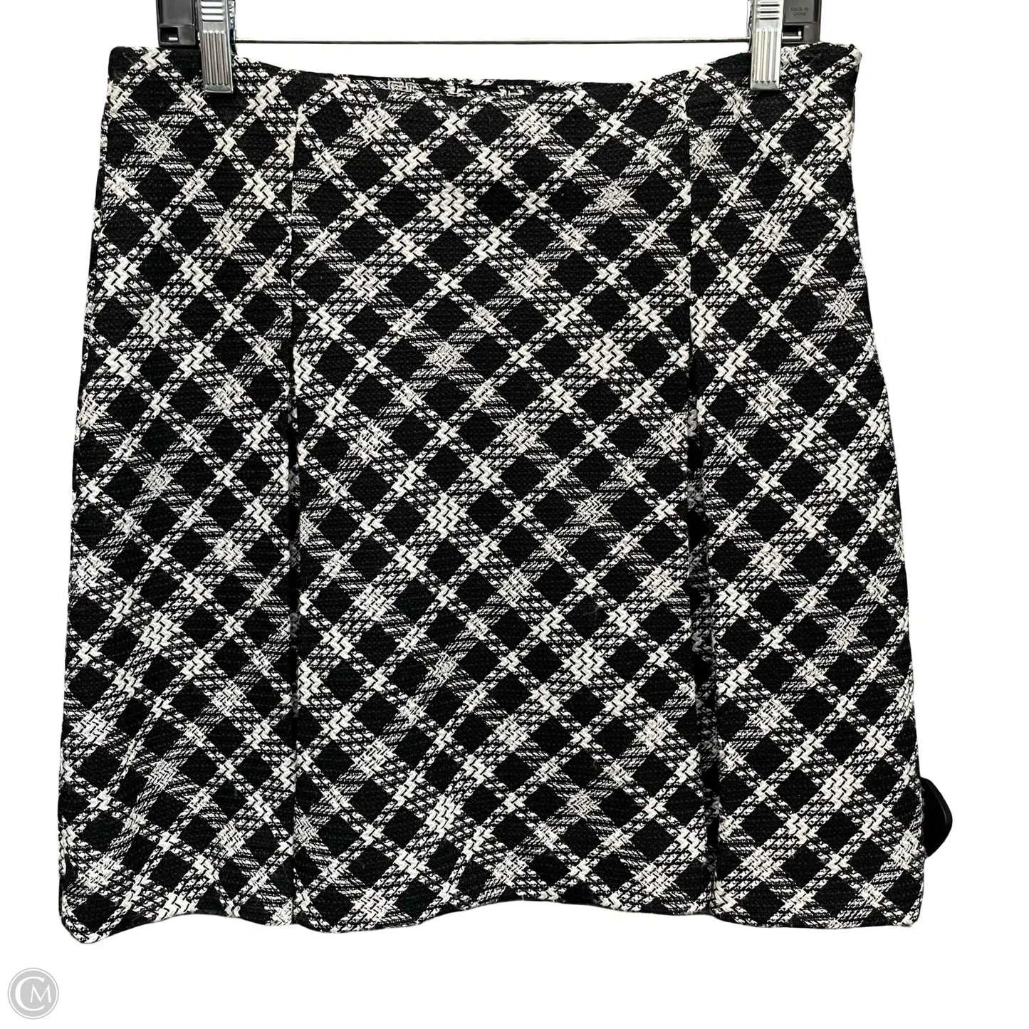 Skirt Designer By Karl Lagerfeld In Black & White, Size: 8