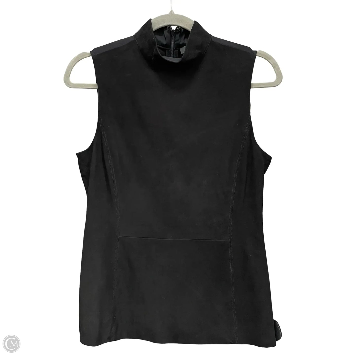 Top Sleeveless By Theory In Black, Size: M