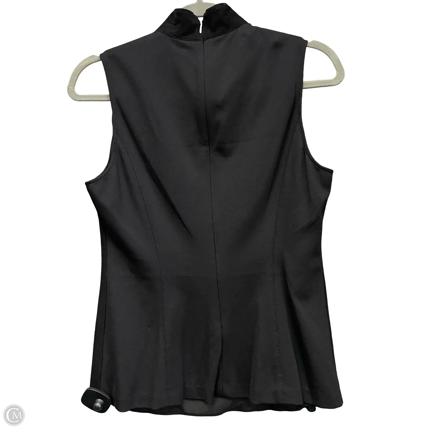 Top Sleeveless By Theory In Black, Size: M