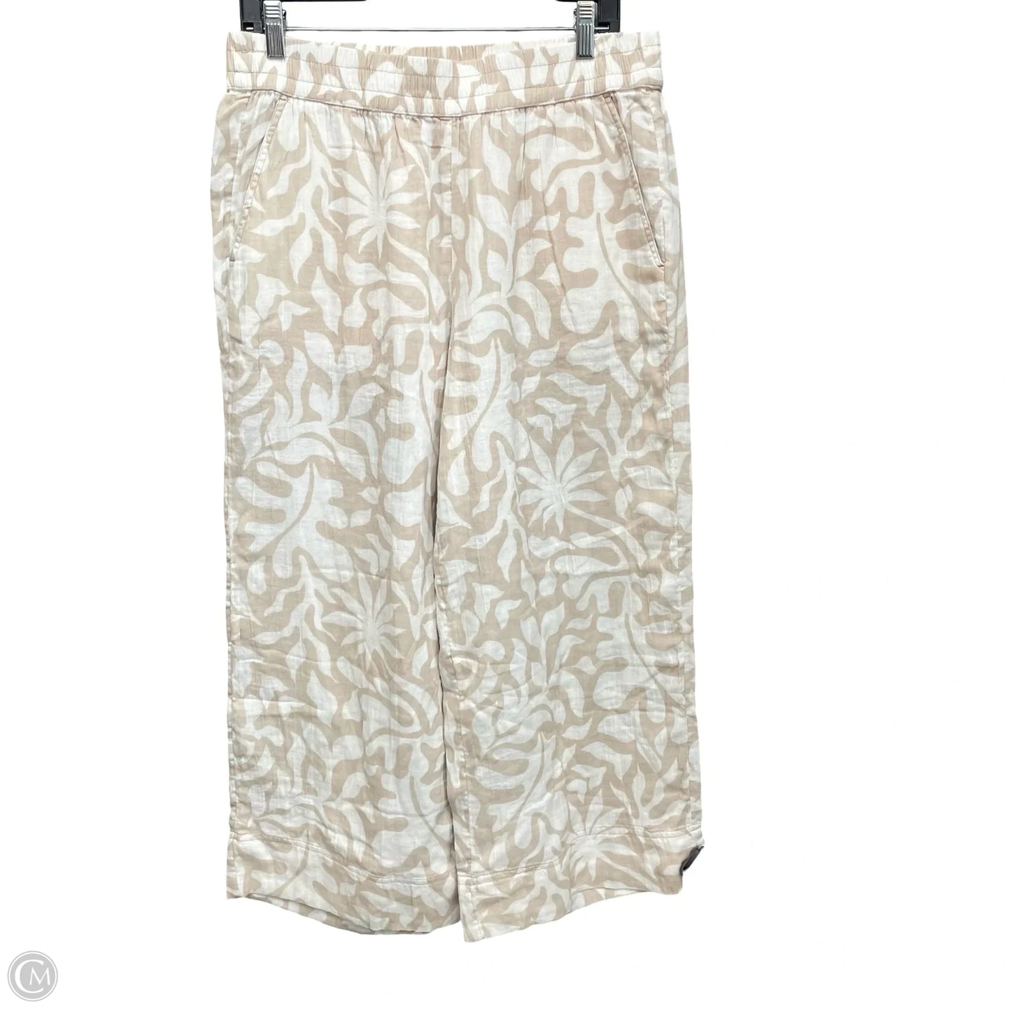 Pants Wide Leg By Lou And Grey In Beige, Size: L