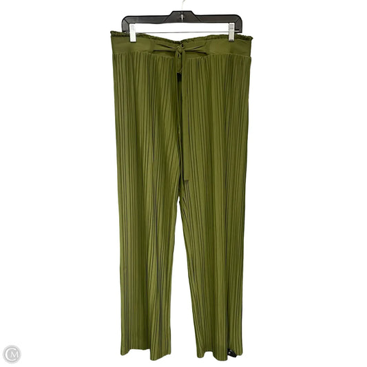 Pants Wide Leg By Soho Apparel In Green, Size: M