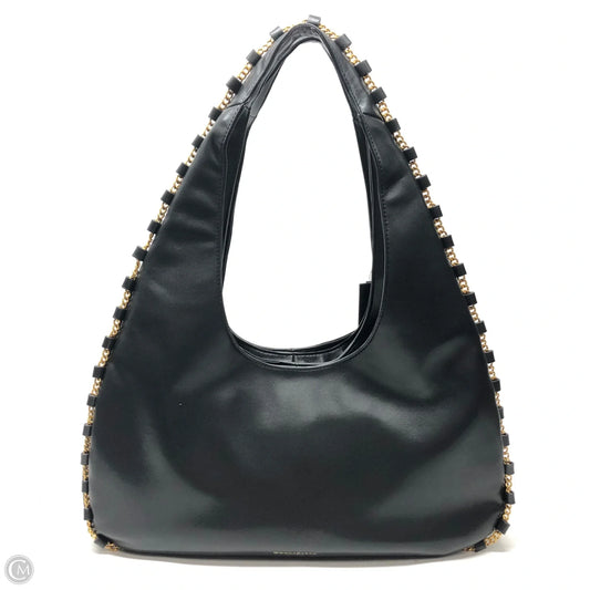 Handbag Leather By Donna Karan, Size: Large