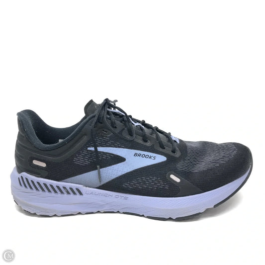 Shoes Athletic By Brooks In Black & Purple, Size: 10