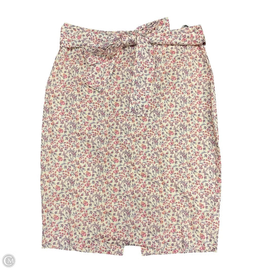 Skirt Midi By Antonio Melani In Floral Print, Size: 10