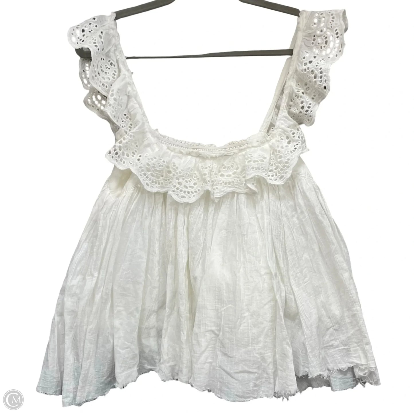 Blouse Sleeveless By Altard State In White, Size: S