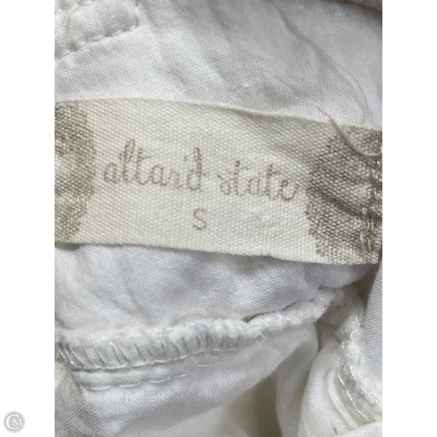 Blouse Sleeveless By Altard State In White, Size: S