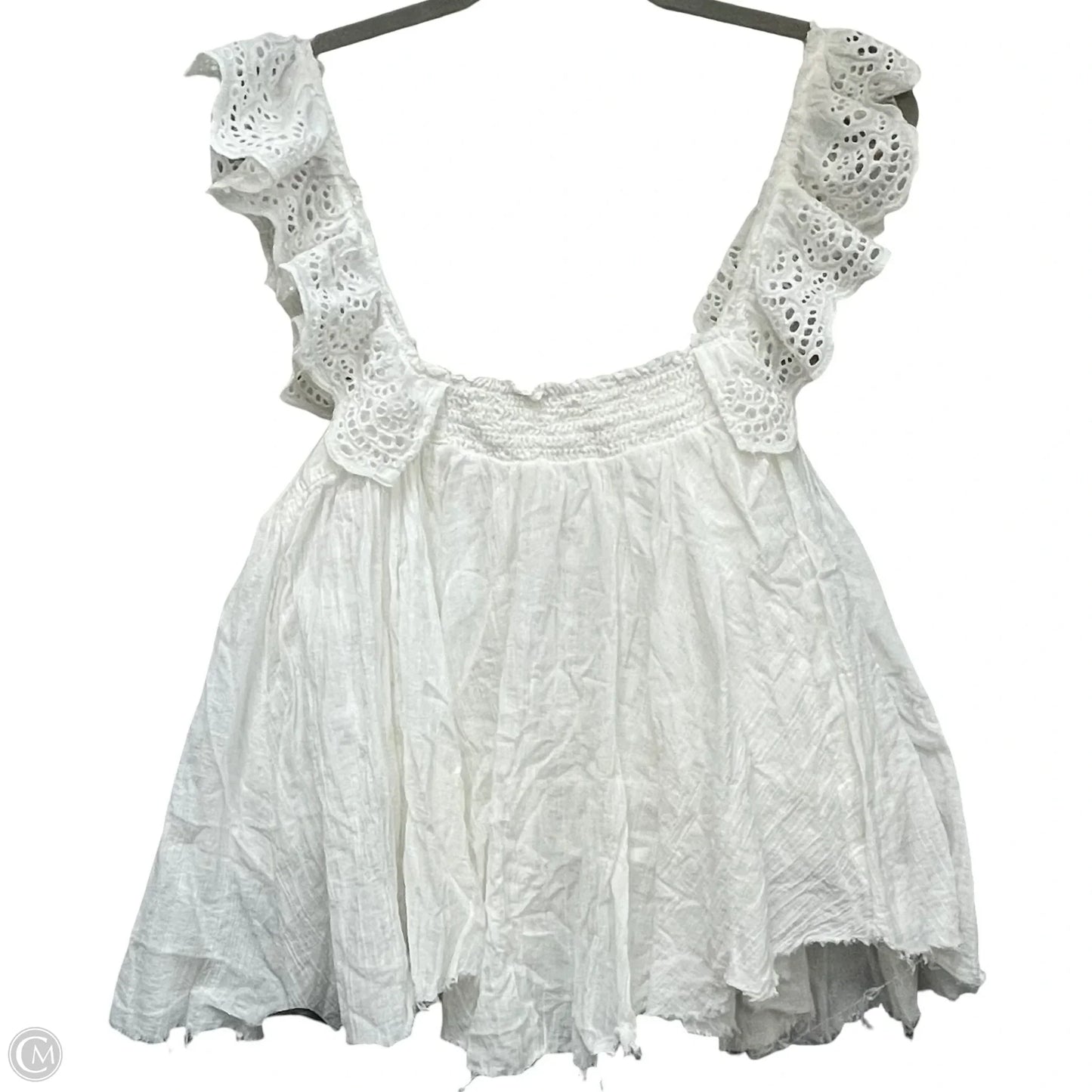 Blouse Sleeveless By Altard State In White, Size: S