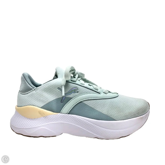 Shoes Athletic By Puma In Green, Size: 8.5