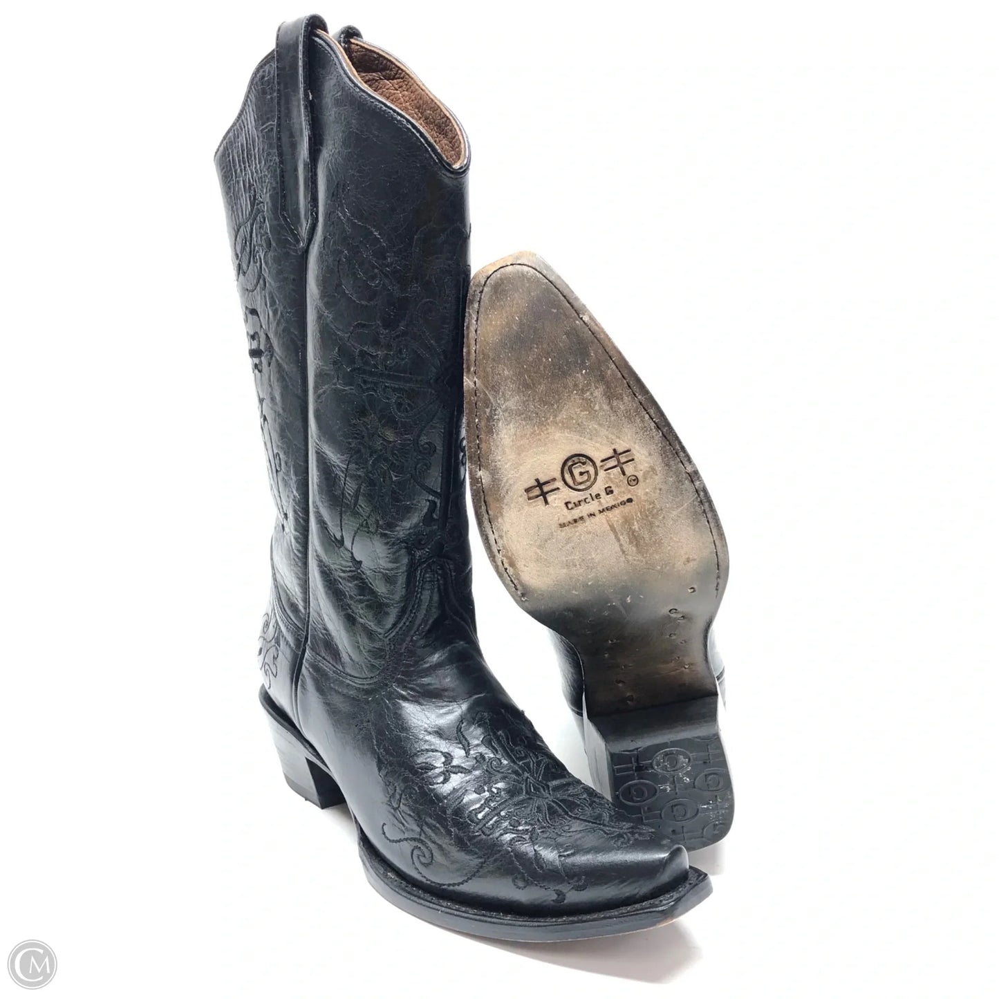 Boots Western By Cmb In Black, Size: 9