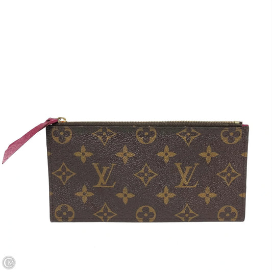 Wallet Luxury Designer By Louis Vuitton, Size: Medium