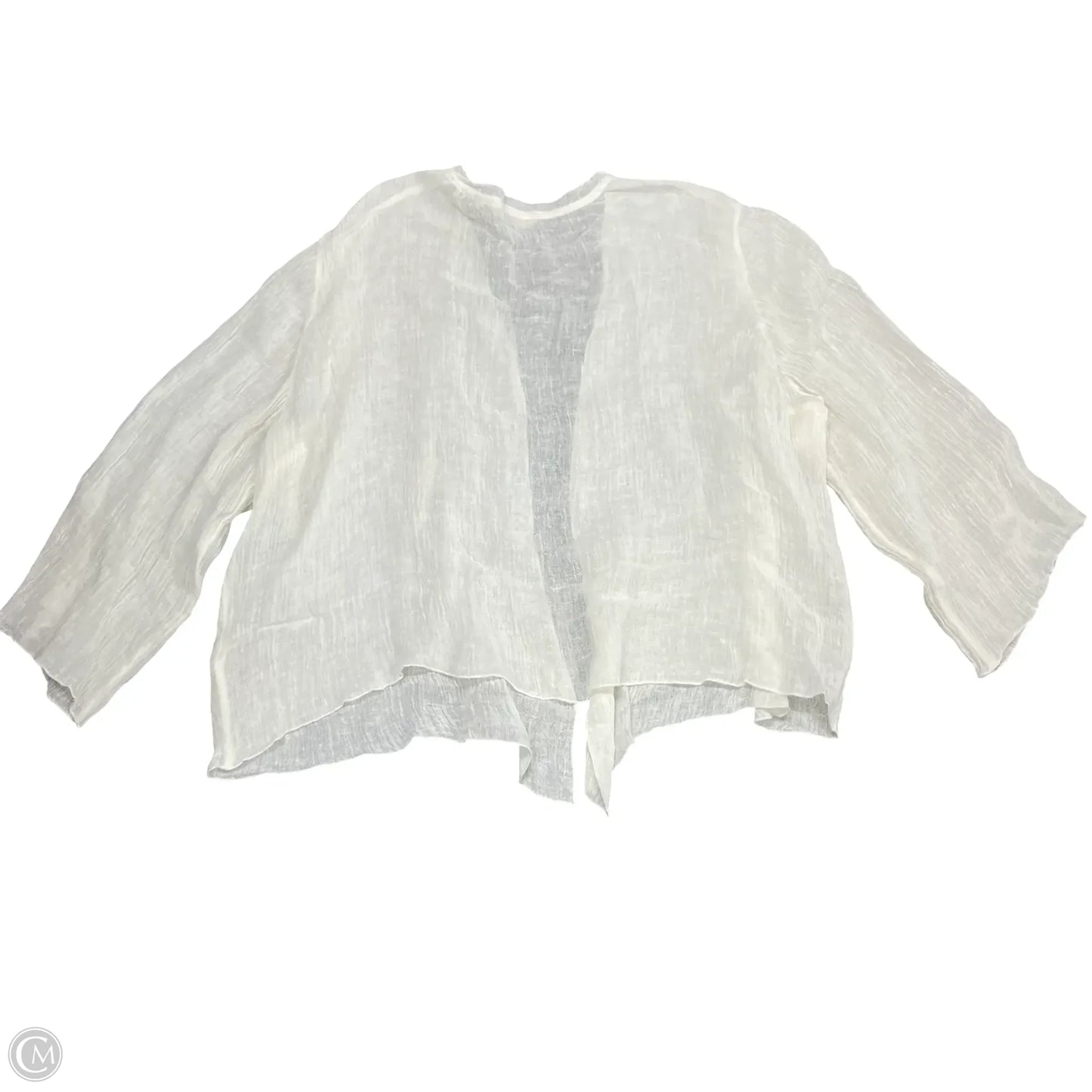 Kimono By Soft Surroundings In Cream, Size: 2x