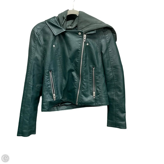 Jacket Moto By Blanknyc In Green, Size: M